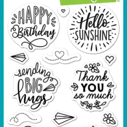 Lawn Fawn Magic Messages Stamp Set