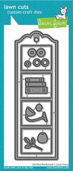 Lawn Fawn Stitched Bookmark Die Set