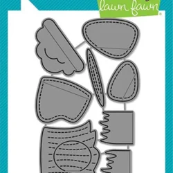 Lawn Fawn Lift the Flap Meadow Die Set