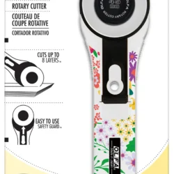 Olfa 45mm Blooming Garden Rotary Cutter
