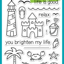 lawn fawn life is good stamp set