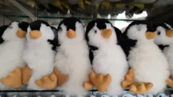 Alpaca Fur Penguin 11"