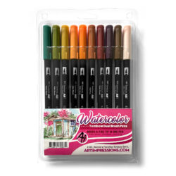 Art Impressions Watercolor Pen  Set- Bonnie's Favorites Set 2