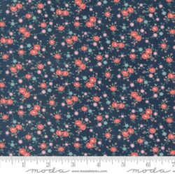 Moda Rosemary Cottage -Petite Floral Navy