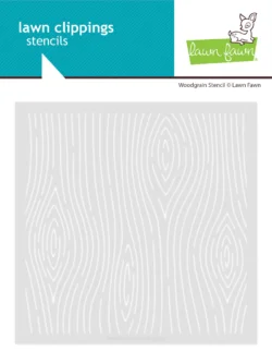 Lawn Fawn Woodgrain Stencil