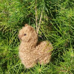Alpacadorable Baby Alpaca Ornament