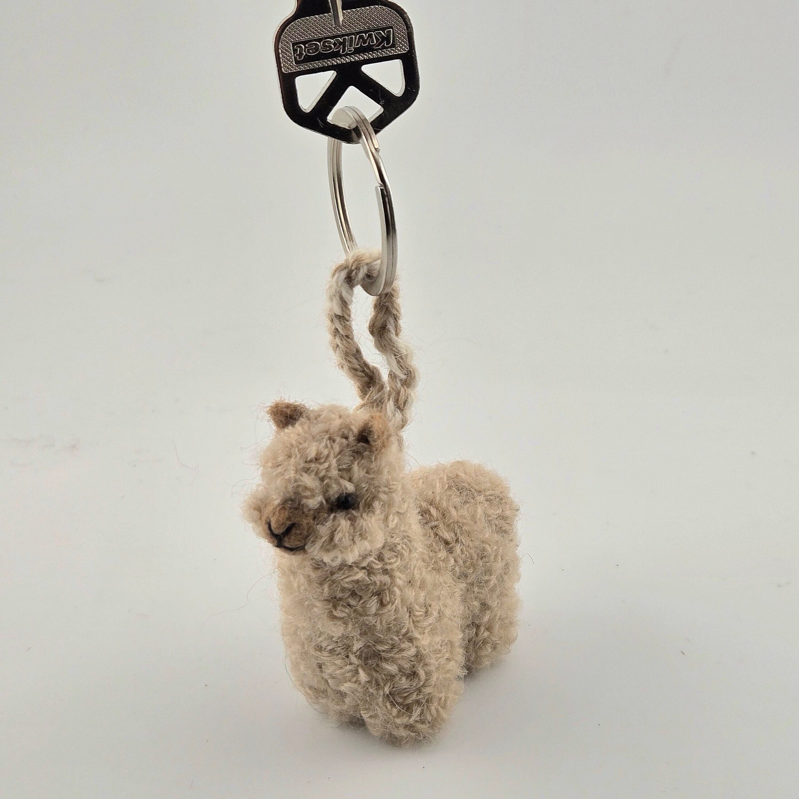 Alpacadorable Keychain