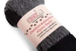 Alpaca Socks - Outdoor Adventure Cocoa Brown