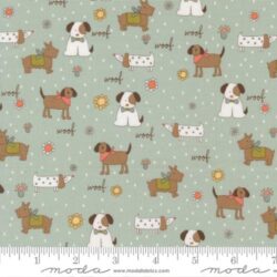 Moda Lucky - Puppy Parade Sky
