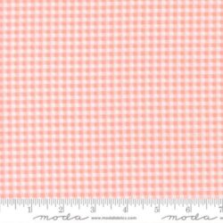 Moda Sunbonnet - Mini Gingham Check Pale Pink