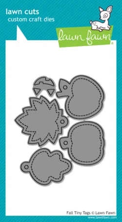 Lawn Fawn Fall Tiny Tags Die Set