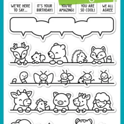 Lawn Fawn Simply Celebrate More Critters Stamp Set