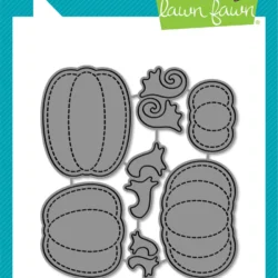 Lawn Fawn Stitched Pumpkins Die Set