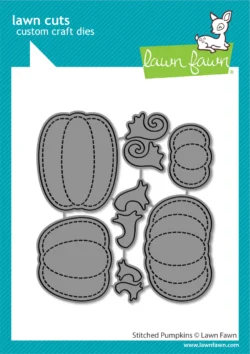 Lawn Fawn Stitched Pumpkins Die Set