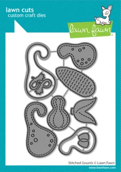 Lawn Fawn Stitched Gourds