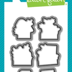 Lawn Fawn Spring Basket Add-On: Fall Die Set