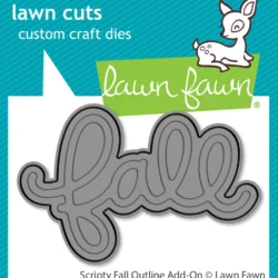 Lawn Fawn Scripty Fall Outline Add-on