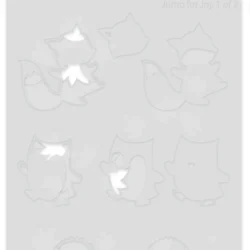 Lawn Fawn Jump for Joy Coloring Stencils