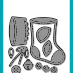 Lawn Fawn Christmas Stocking Die Set