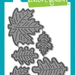 Lawn Fawn Small Stitched Leaves Die Set