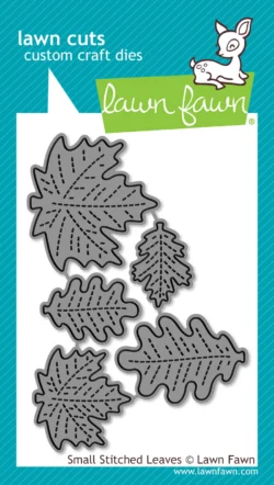 Lawn Fawn Small Stitched Leaves Die Set