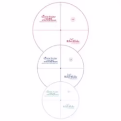 Lori Holt Circle Ruler Set- 8", 10", 12"