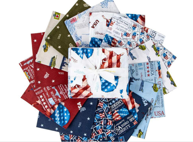 Riley Blake Letters from Home Fat Quarter Bundle - Image 2