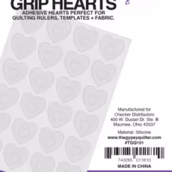 Gypsy Quilter No-Slip Grip Hearts