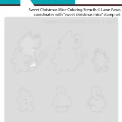 Lawn Fawn String of Lights Stencil