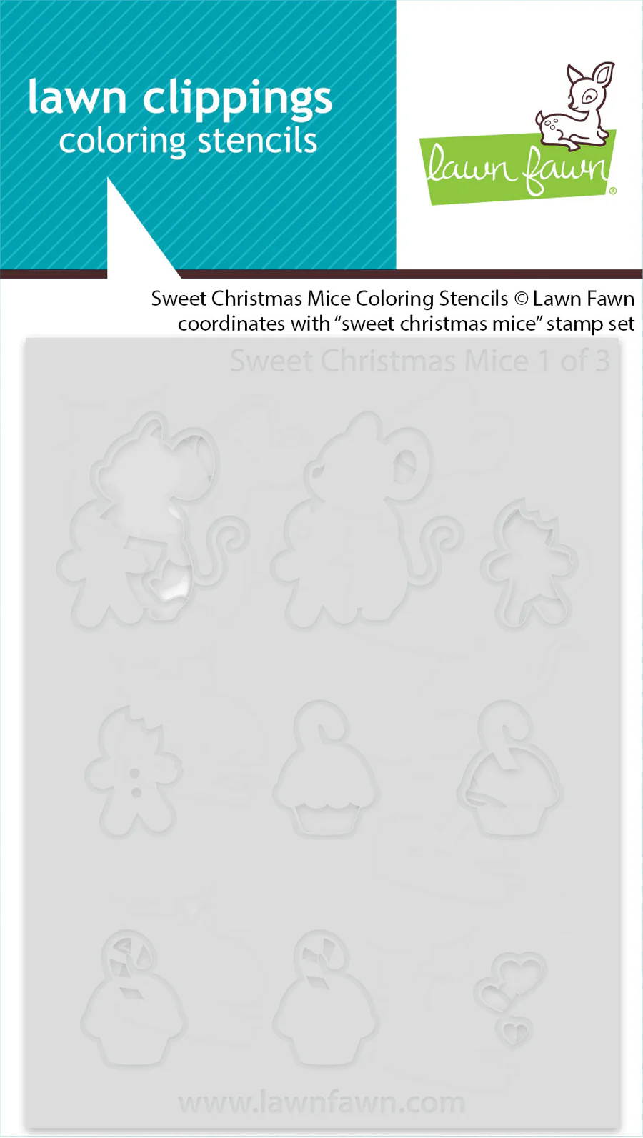 Lawn Fawn String of Lights Stencil