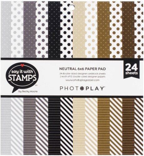 Photoplay Neutral 6x6 Paper pad