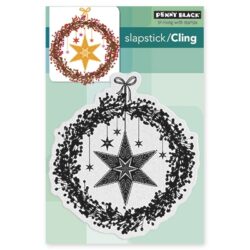 Penny Black Starry Wreath Stamp
