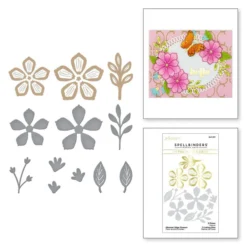Spellbinders Essential Glimmer Edge Flowers Hot Foil Plate