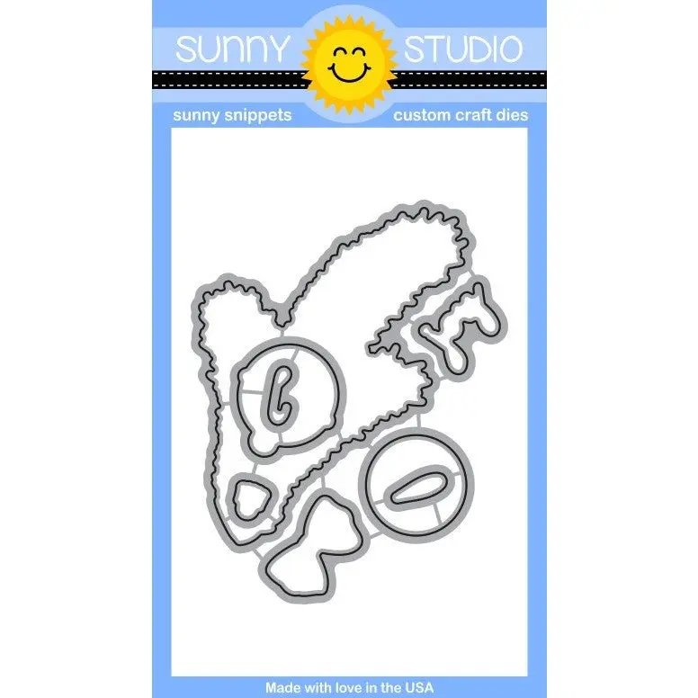 Sunny Studio Holiday Style Layering Stamp & Die Set - Image 2