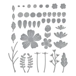 Spellbinders Be Bold Blooms Dies