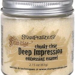 Stampendous Frantage Deep Impression Embossing Enamel Clear .55 0z