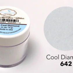 Elizabeth Crafts Silk Microfine Glitter - Cool Diamond 1oz
