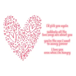 Spellbinders I'd Pick You Better Press Plate