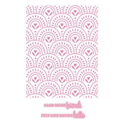 Spellbinders Soft Hearted Glimmer Hot Foil Plate