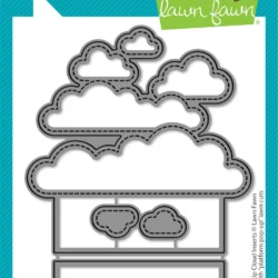Lawn Fawn Platform Pop-up Cloud Inserts Die Set
