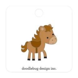 Doodlebug Enamel Pin - Horsey
