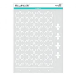 Spellbinders Stencil - Venetian Wallpaper