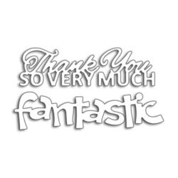 Penny Black Fantastic Thank You Die Set