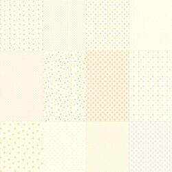 Moda Pastel Prairie - Low Volume Sampler Panel - Porcelain