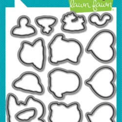 Lawn Fawn A Mole Lot of Love Die Set