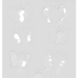 Lawn Fawn I Like Big Butterflies Coloring Stencils