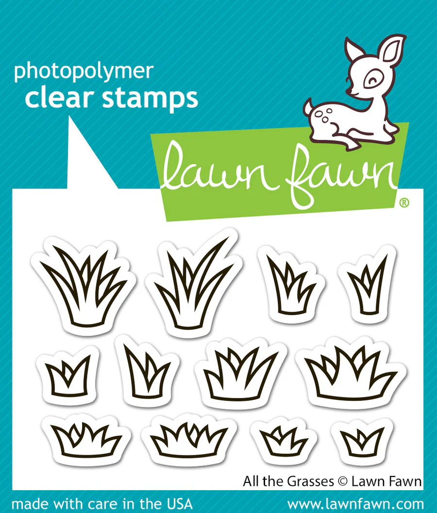 Lawn Fawn All The Grasses Stamp Set