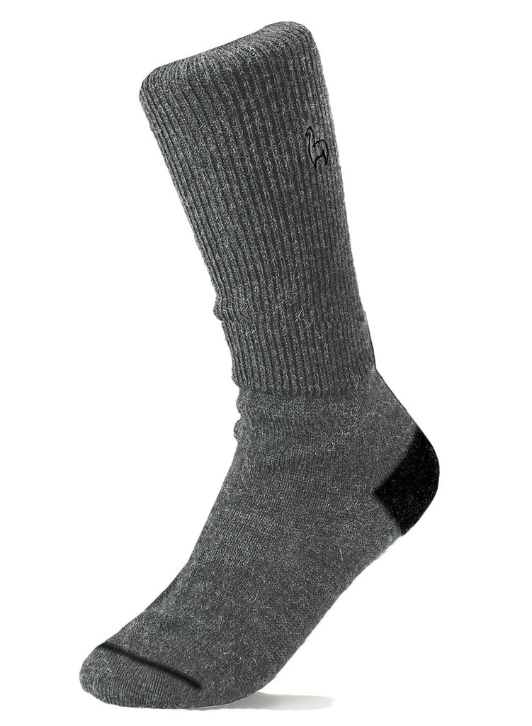 Alpaca Businees Sock - Charcoal