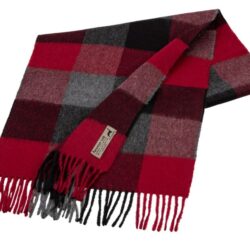 Alpaca Buffalo Check Scarf