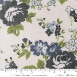 Nantucket Summer Cuddle -  Floral Cream Blue